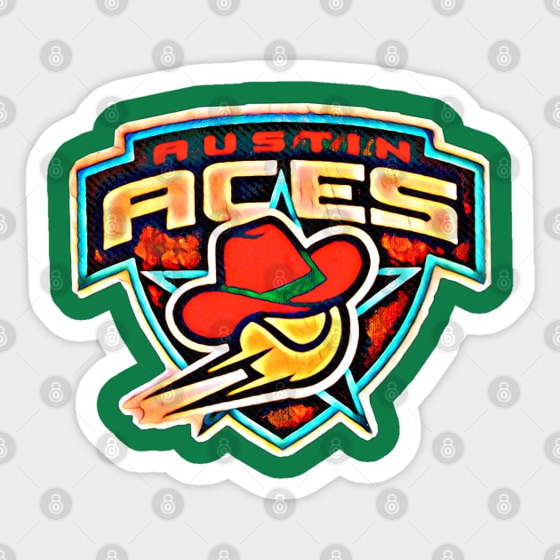 Austin Aces Team Tennis Sticker by Kitta’s Shop